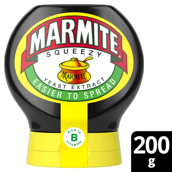 Marmite Yeast Extract Squeezy (200g) - Pack of 2