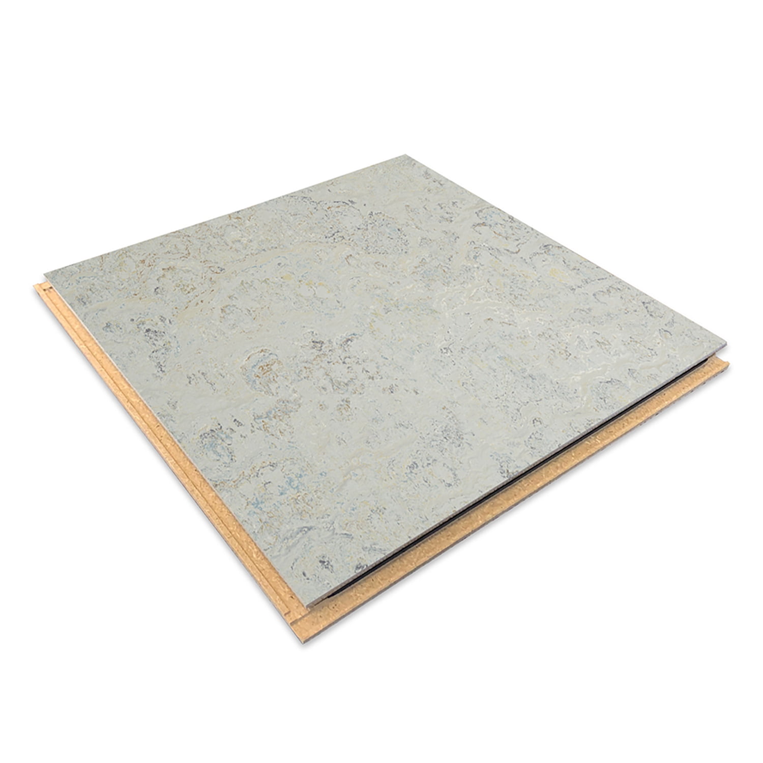 Forbo Flooring Marmoleum Cinch Loc Seal 11.81" x 11.81" Laminate Square in Seashell 6.78 Sq ft