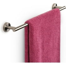 Marmolux Acc Towel Bar, SUS304 Stainless Steel Bath Towel Rack, Stainless Steel, Brushed Nickel 24"