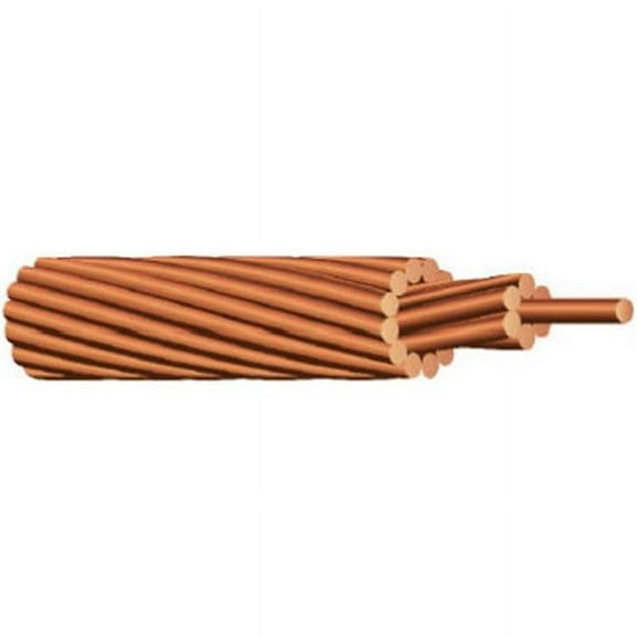 Marmon Home Improvement 050-4400H 200 ft. 4 Gauge Stranded Bare Grounding Wire
