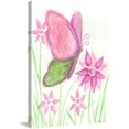 thumbnail image 1 of Marmont Hill "1 Butterfly" by Reesa Qualia Painting Print on Wrapped Canvas, 1 of 5