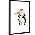 thumbnail image 1 of Marmont Hill "100th Anniversary of Baseball" by Norman Rockwell Framed Art Print, 1 of 6