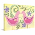 thumbnail image 1 of Marmont Hill "2 Birds" by Reesa Qualia Painting Print on Wrapped Canvas, 1 of 5