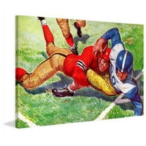 Marmont Hill A Bench Warmer Named Smith Fine Art Canvas Print From The Marmont Hill Art