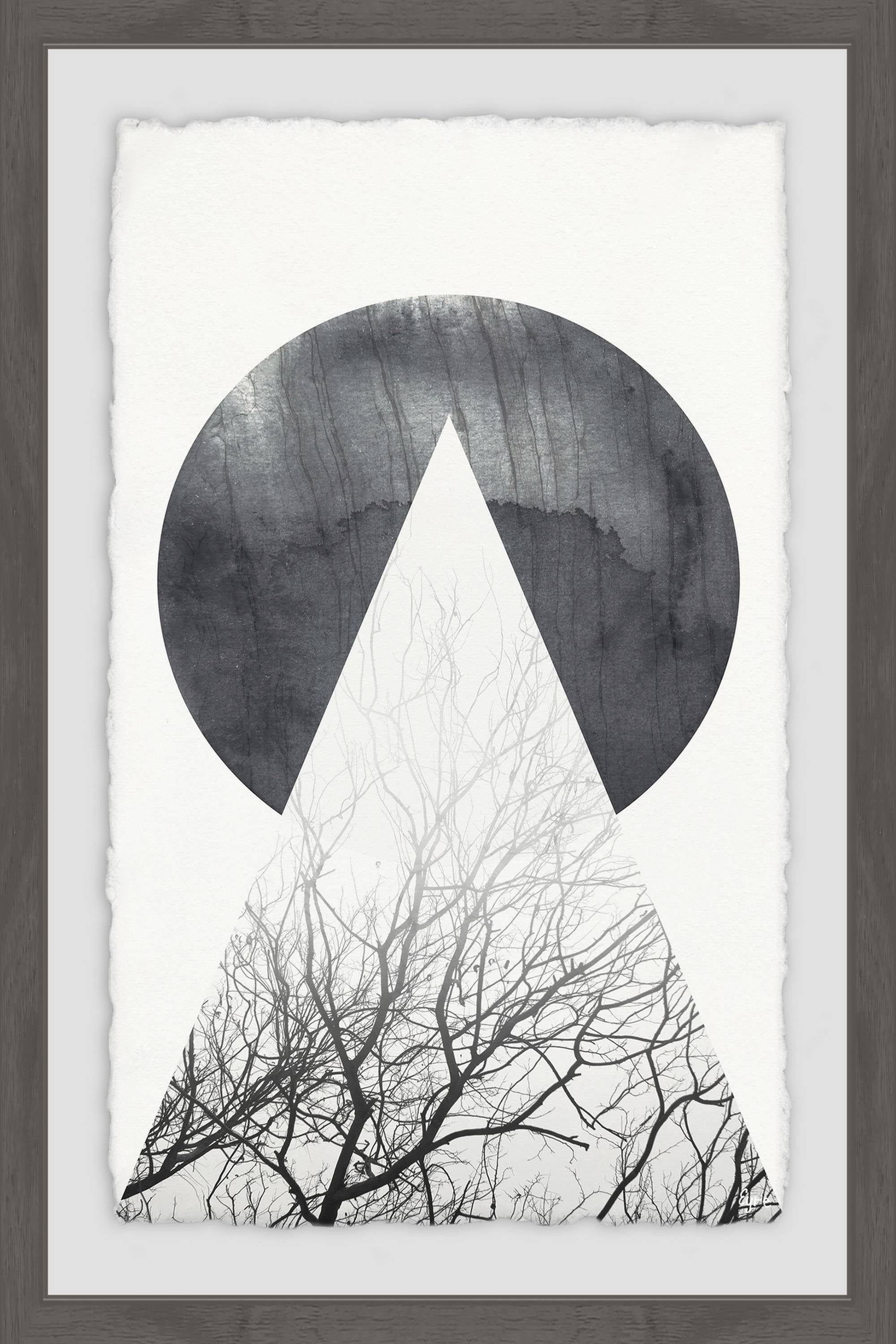 Marmont Hill A Full Moon by Eyre Tarney Framed Wall Art