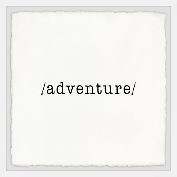 Marmont Hill Adventure Lover Framed Wall Art