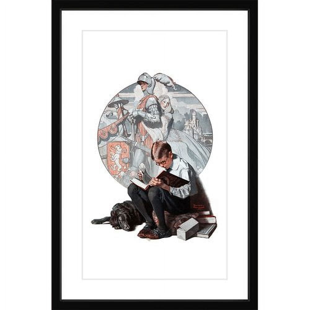 Marmont Hill Inc Norman Rockwell 'Age of Romance' Marmont Hill Framed Art Print - Multi-color