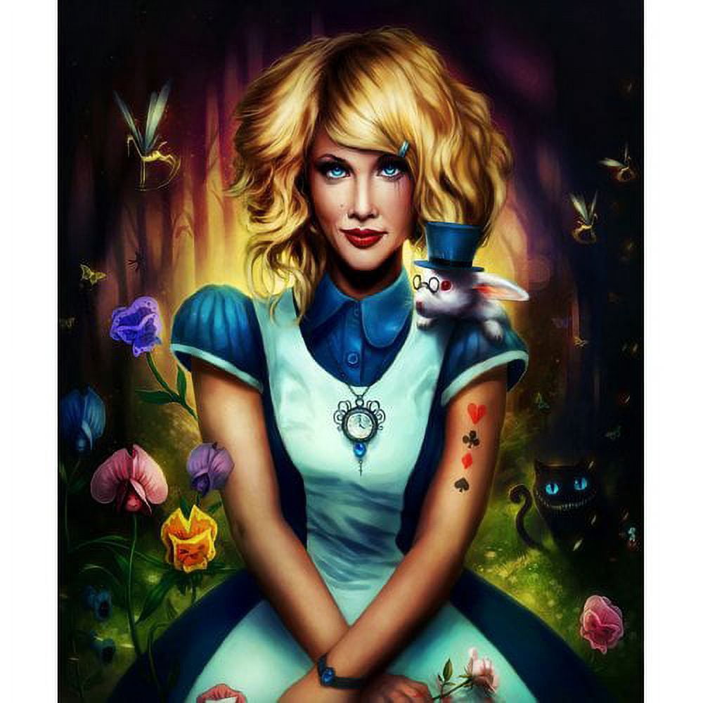 Marmont Hill "Alice in Wonderland" Painting Print on Canvas
