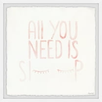 Marmont Hill All You Need Is Sleep II Framed Wall Art