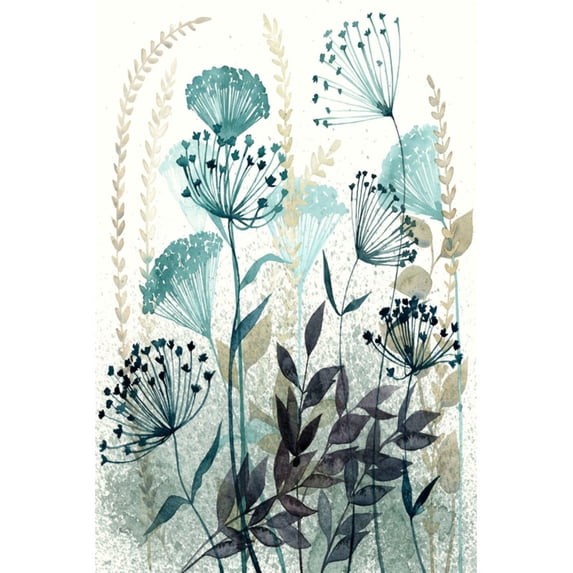Marmont Hill "Allayed Floral I" Painting Print on Wrapped Canvas