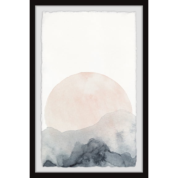 Marmont Hill Almost Sunset Framed Wall Art, 8" x 12"