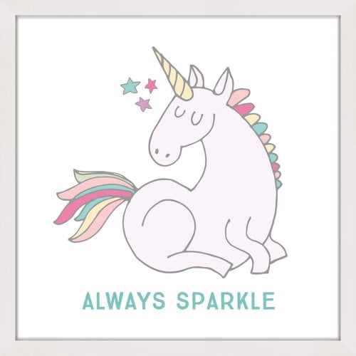 Marmont Hill "Always Sparkle" by Shayna Pitch Framed Painting Print
