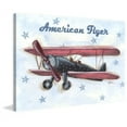 thumbnail image 1 of Marmont Hill "American Flyer" by Reesa Qualia Painting Print on Wrapped Canvas, 1 of 5