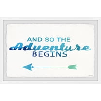 Marmont Hill And so the Adventure Begins II Framed Wall Art