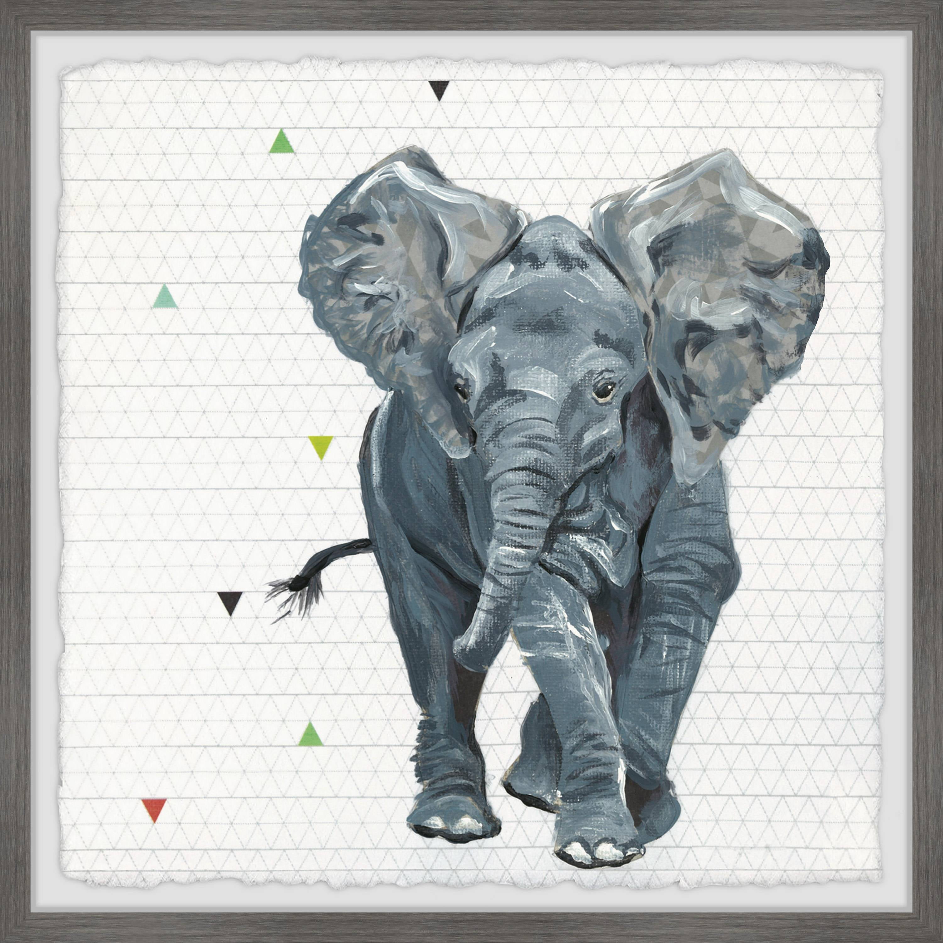 Marmont Hill Animal Baby III Framed Wall Art