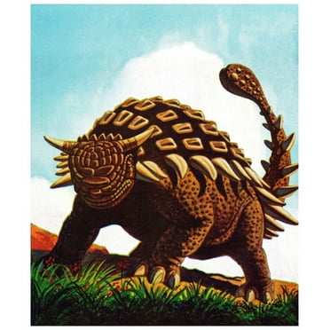 Marmont Hill "Ankylosaurid" by Curtis Painting Print on Canvas