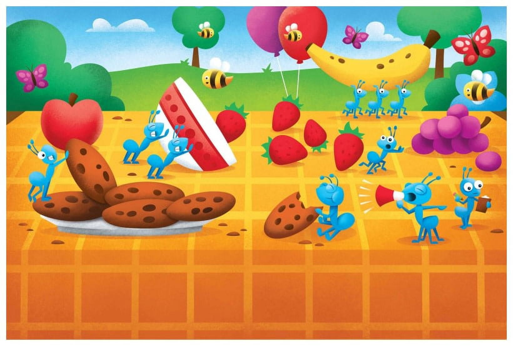 Marmont Hill "Ants at a Picnic" by Curtis Painting Print on Canvas