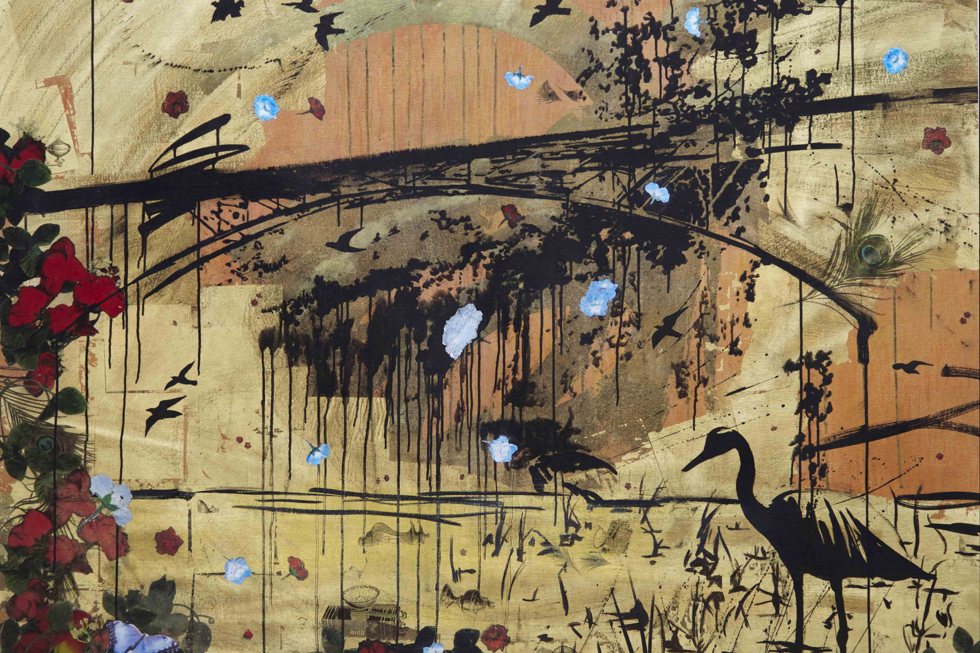 Marmont Hill "Aquaduct" by Tracy Silva Barbosa Painting Print on Canvas