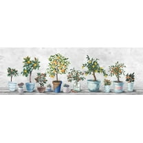 Marmont Hill Array of Plants Canvas Wall Art, 5" x 15"