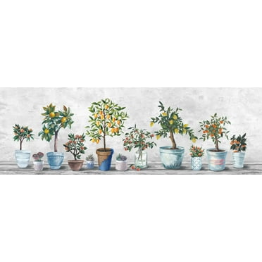 Marmont Hill Array of Plants Canvas Wall Art, 5" x 15"