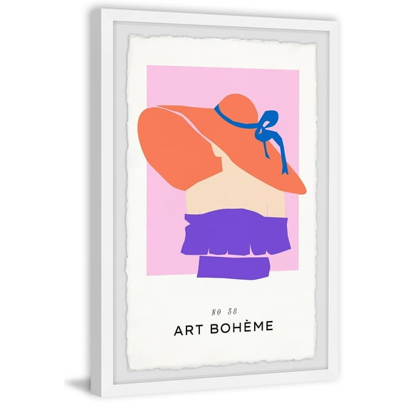 Marmont Hill Art Boheme No 58 Framed Painting Print