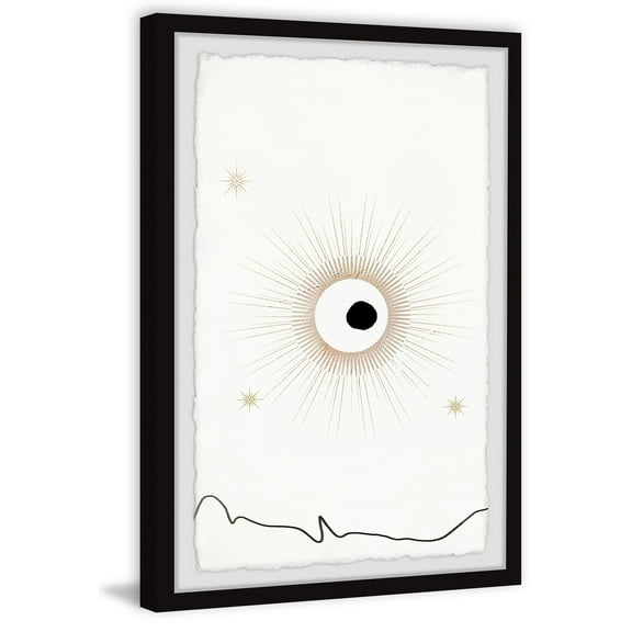 Marmont Hill Asteroid Approach Framed Painting Print