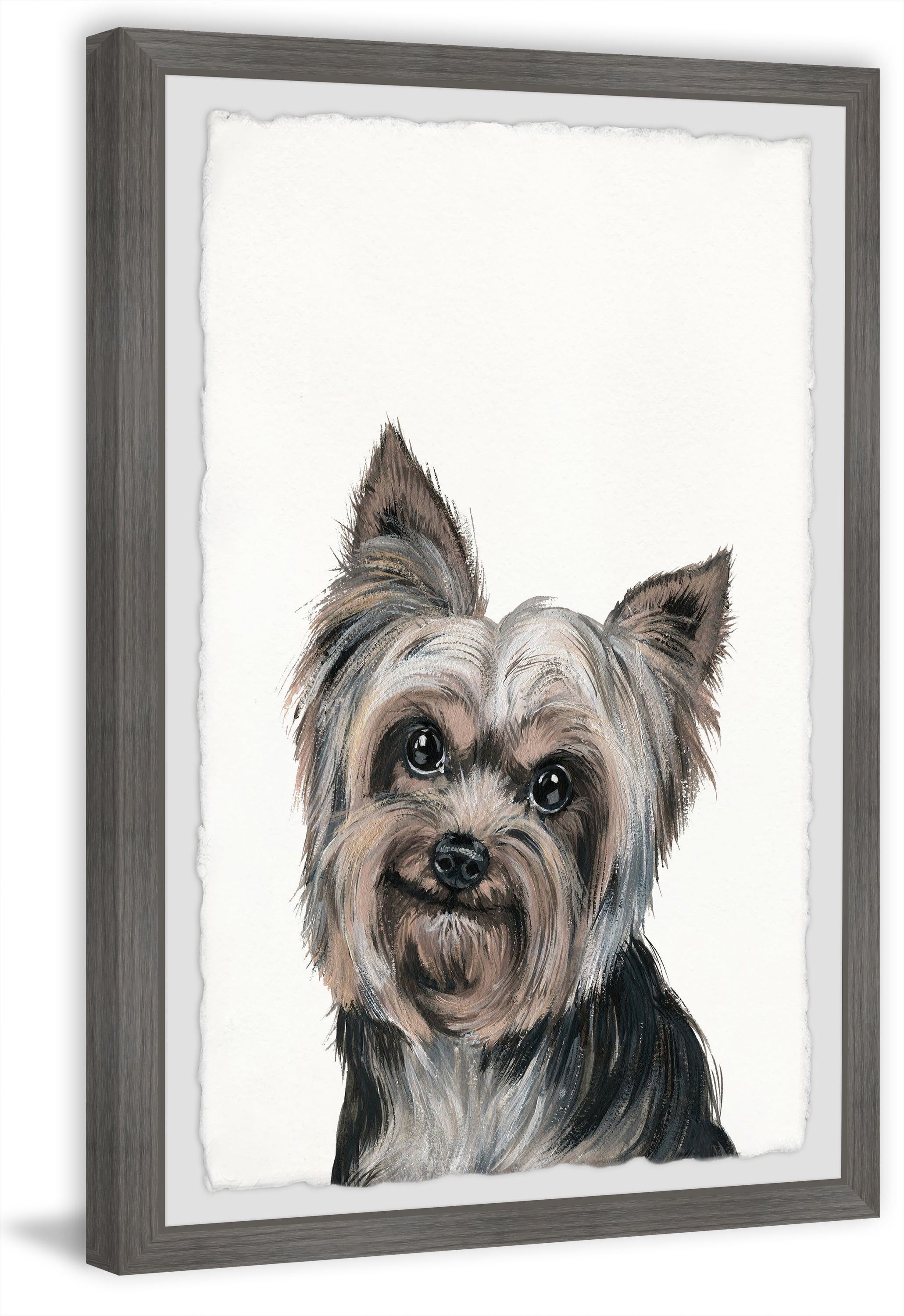 Marmont Hill "Astonishing Look" Framed Painting Art Print, 16.00" x 1.50"