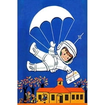 Marmont Hill "Astro Boy" by Curtis Painting Print on Canvas