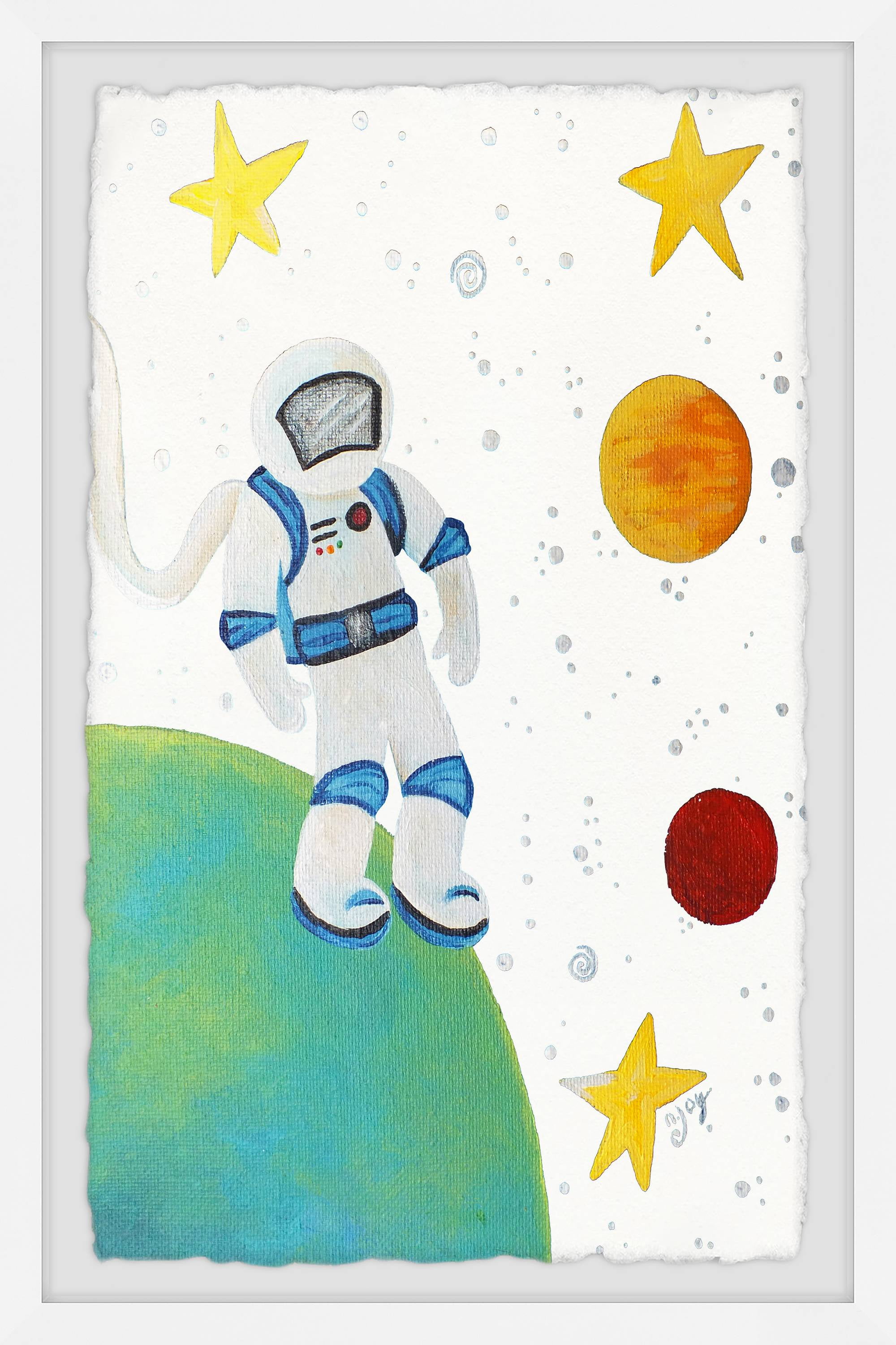 Marmont Hill Astronaut Escapade by Nicola Joyner Framed Wall Art