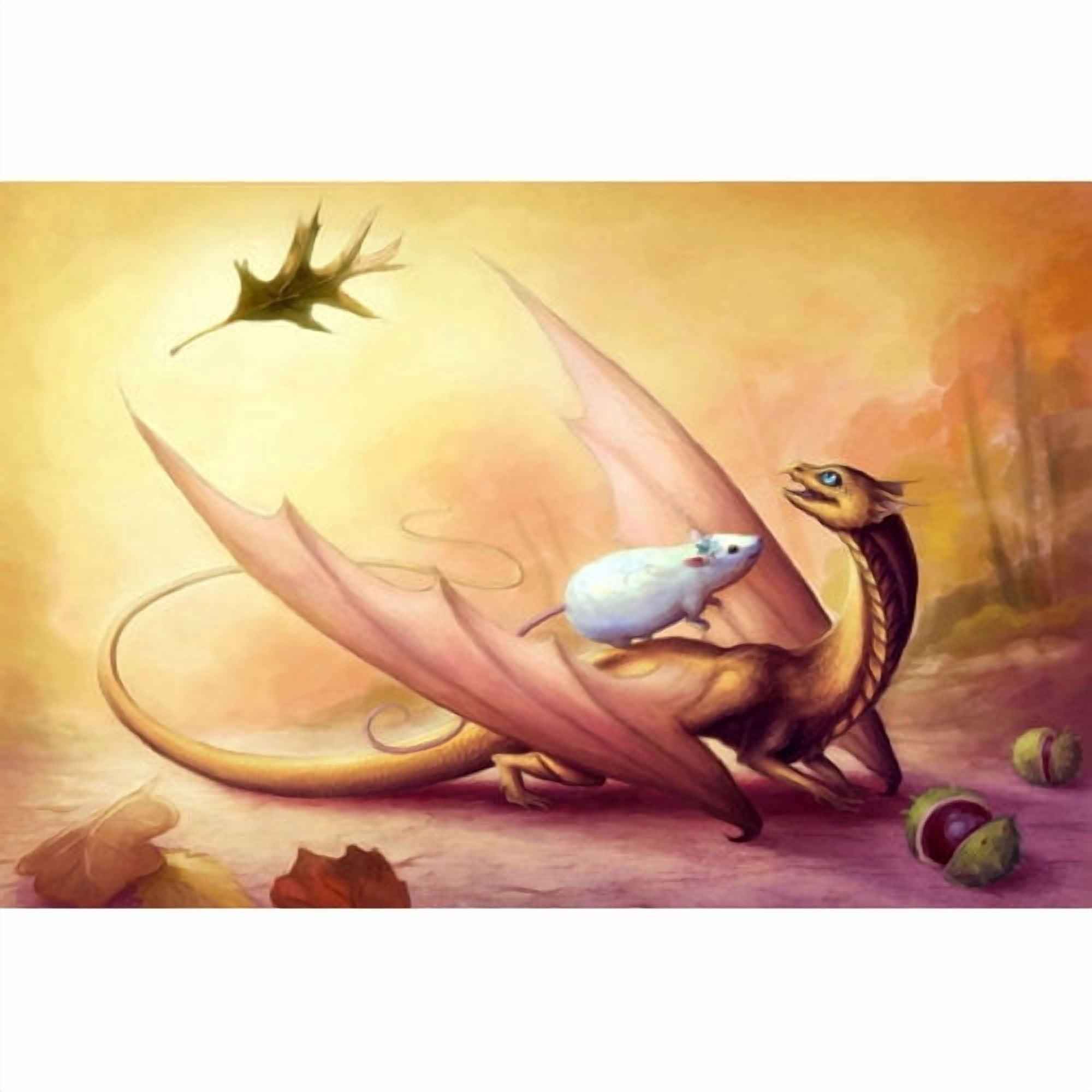 Marmont Hill "Autumn Drake" Painting Print on Canvas
