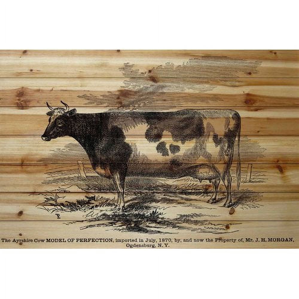 Marmont Hill "Ayrshire Model" Painting Print on Natural Pine Wood