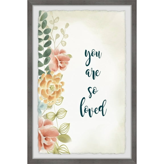 Marmont Hill Baby Girl II Framed Wall Art