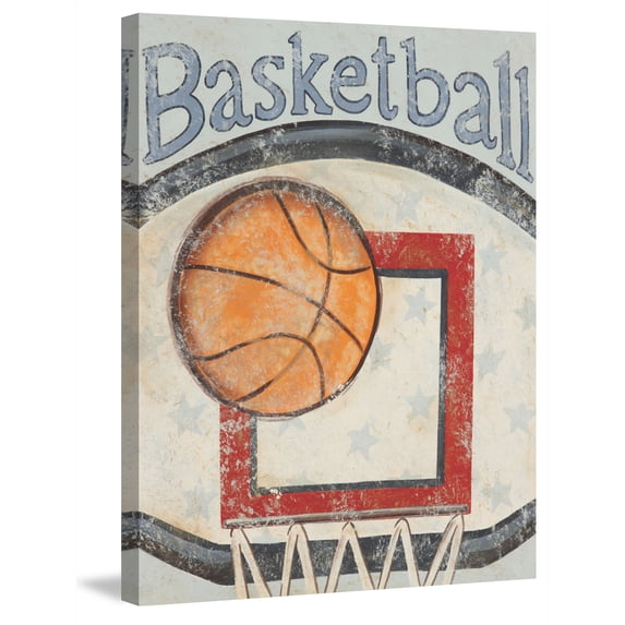Marmont Hill "Backboard" by Reesa Qualia Painting Print on Wrapped Canvas