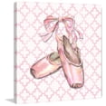 thumbnail image 1 of Marmont Hill Ballet Trellis Print on Wrapped Canvas, 1 of 5