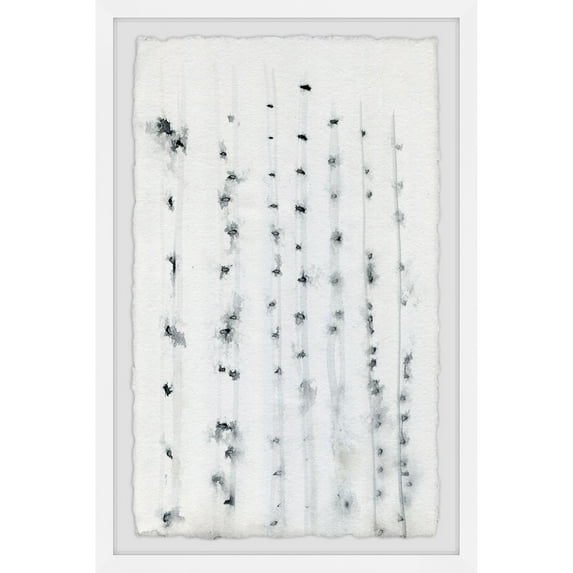 Marmont Hill Bamboo Shadow Ii Framed Wall Art, 20.00" x 1.50"