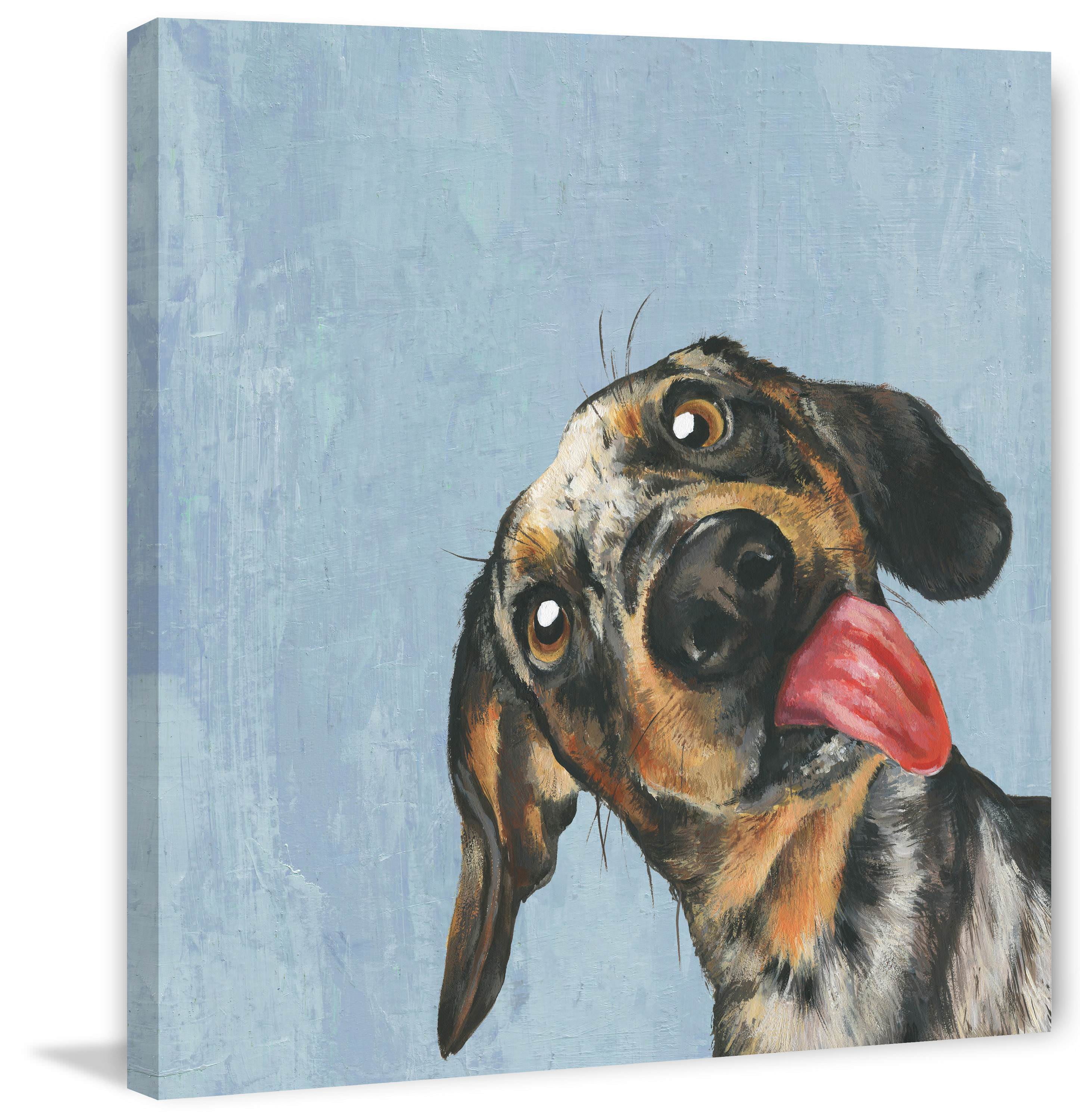 Marmont Hill "Bare Sided Shot" Painting Print on Wrapped Canvas