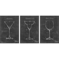 thumbnail image 1 of Marmont Hill Barware Blueprint XI Triptych, 1 of 7