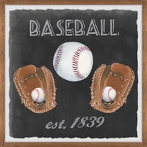 Marmont Hill Baseball Collection Framed Wall Art