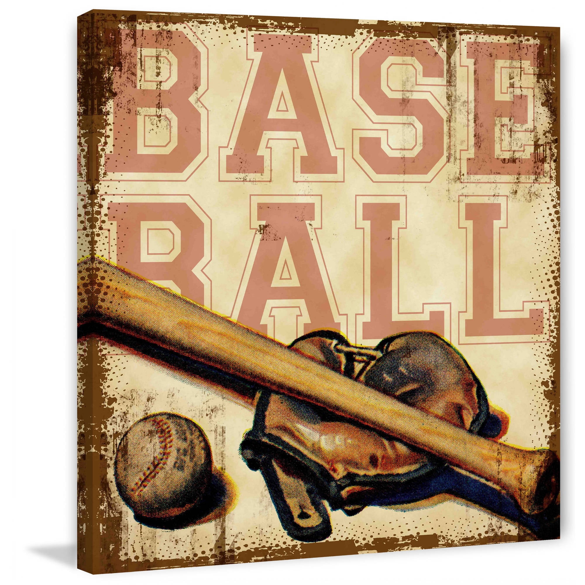 Marmont Hill Baseball by Saturday Evening Post Painting Print on Canvas