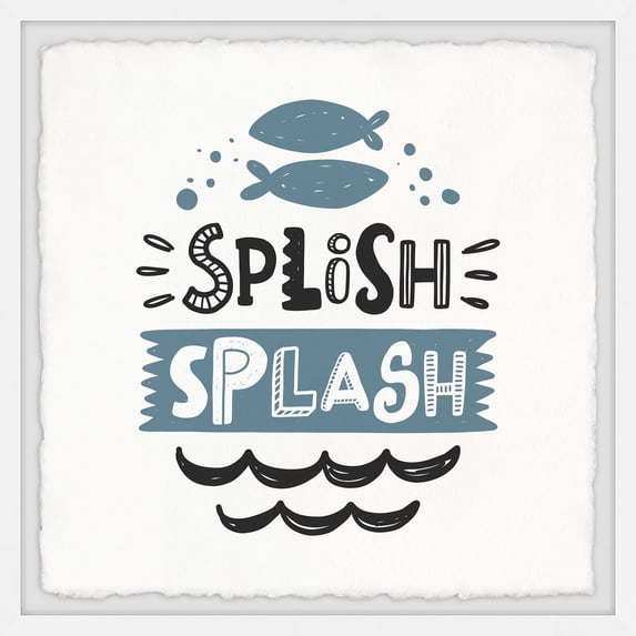 Marmont Hill Bath Time Fun Framed Wall Art
