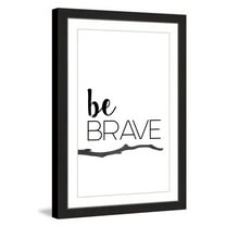 Marmont Hill "Be Brave" by Diana Alcala Framed Painting Print