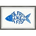 thumbnail image 1 of Marmont Hill Be Fresh like a Fish Framed Wall Art, 1 of 6