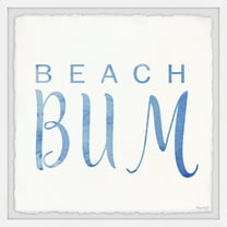 Marmont Hill Beach Bum Framed Wall Art