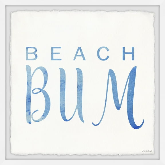 Marmont Hill Beach Bum Framed Wall Art