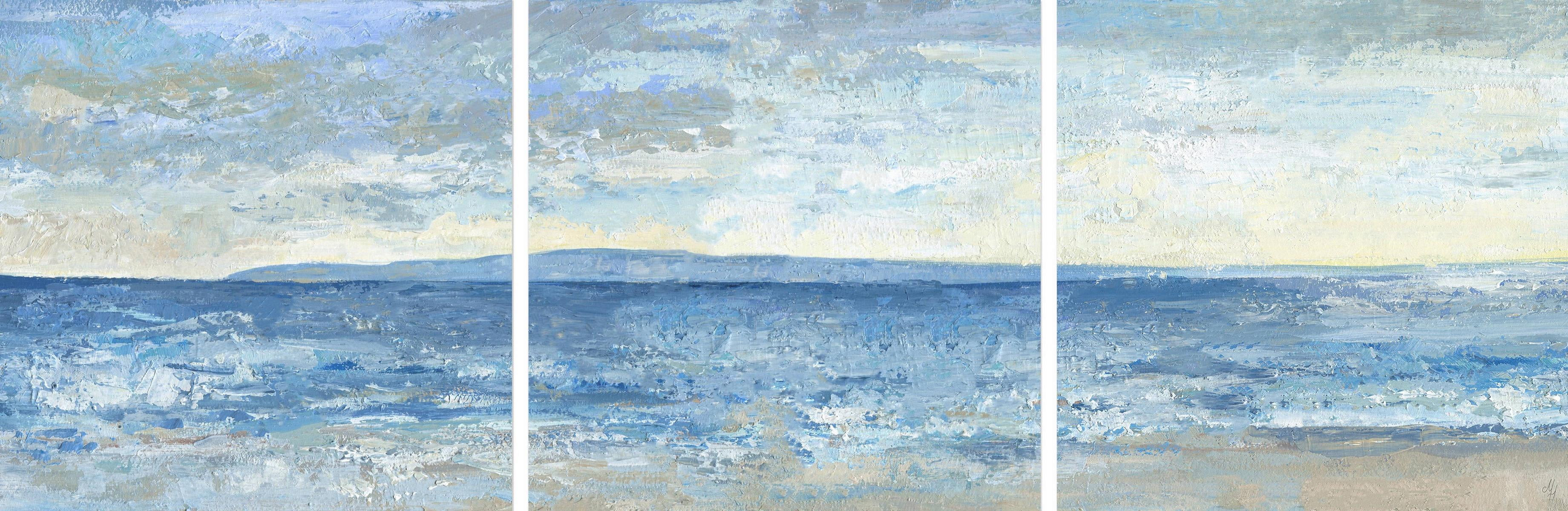Marmont Hill Beach Escape II Triptych