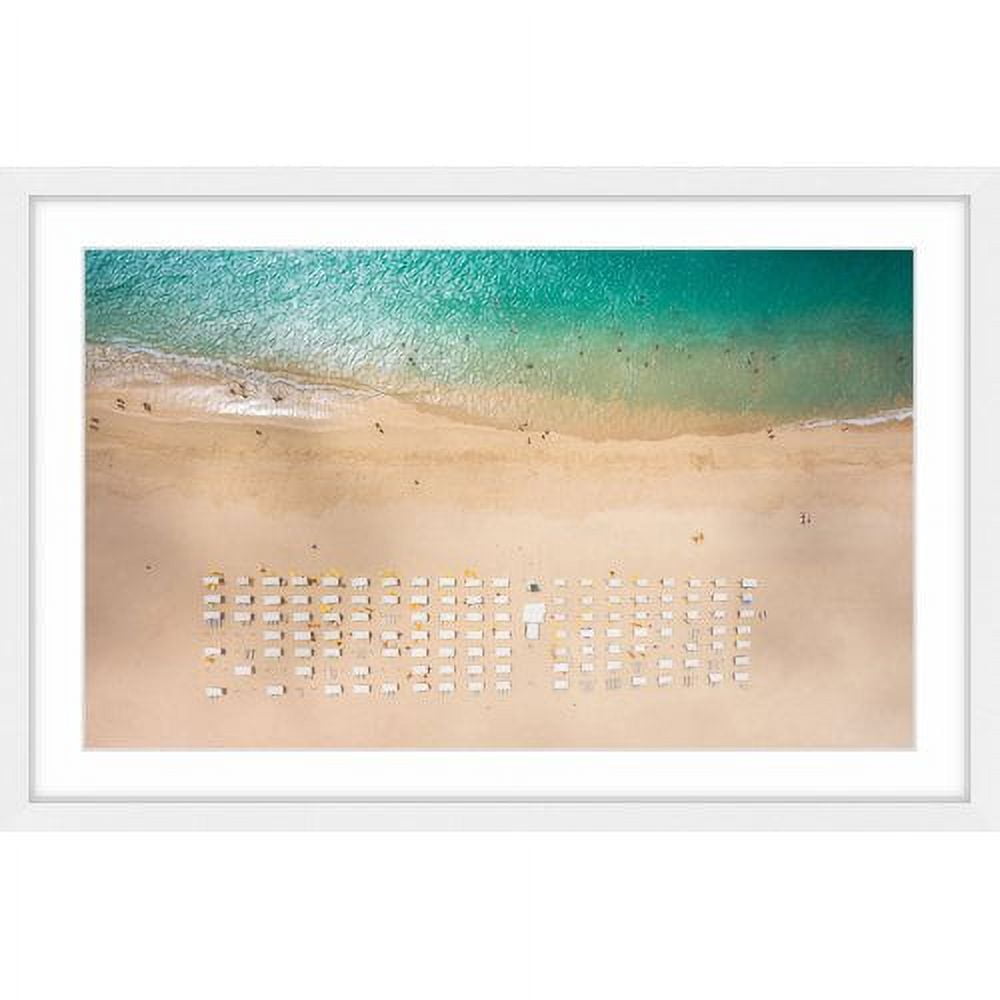 Marmont Hill "Beach Goers" Framed Painting Print