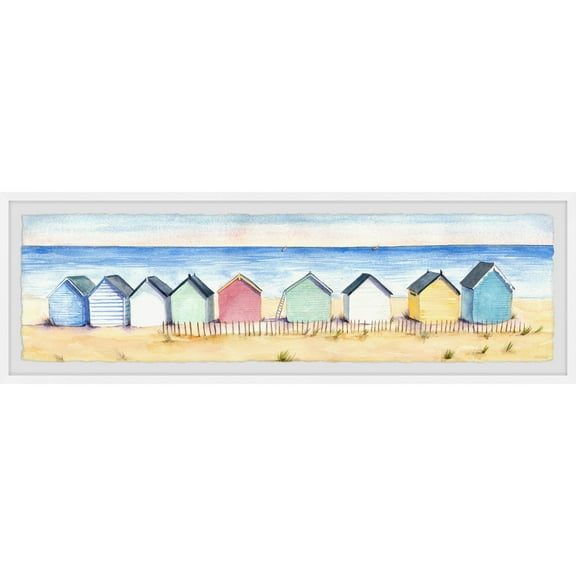 Marmont Hill Beach Please Framed Painting Print