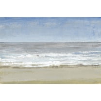 Marmont Hill Beach Walking Day I Painting Print on Wrapped Canvas