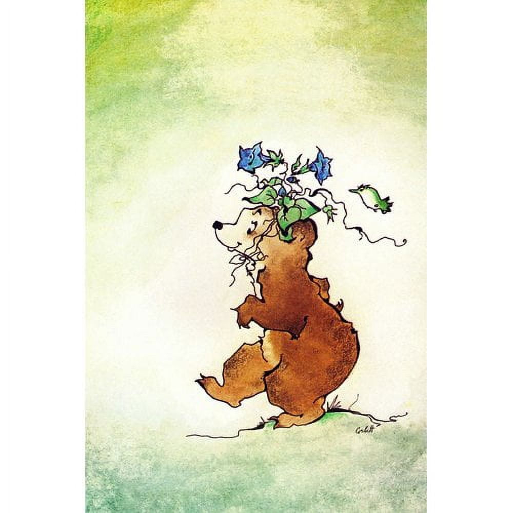 Marmont Hill "Bear" by Curtis Painting Print on Canvas