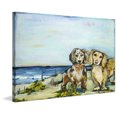 thumbnail image 1 of Marmont Hill "Beautiful Dachshunds" by Tori Campisi Painting Print on Canvas, 1 of 7